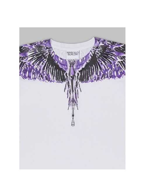 T-shirt, unisex, logata. MARCELO BURLON | CBAA001F24JER0010137